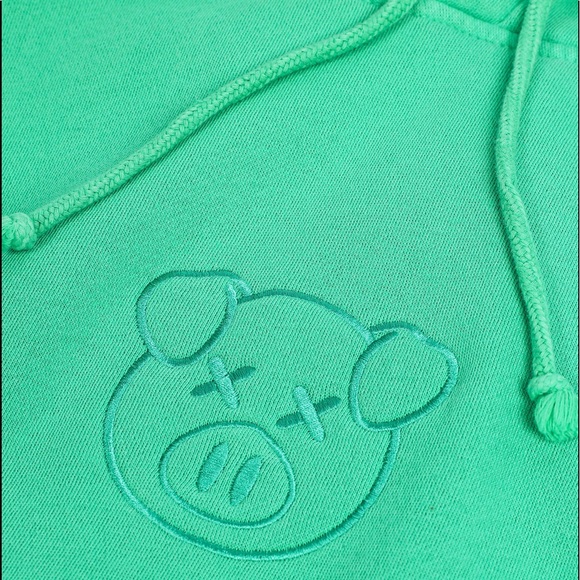 Embroidered Logo Hoodie Emerald Shane Dawson NEW - Picture 5 of 7